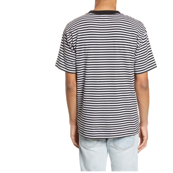 OBEY- Apex Striped Crew Sk8R Shirt (NWT) - Picture 7 of 15